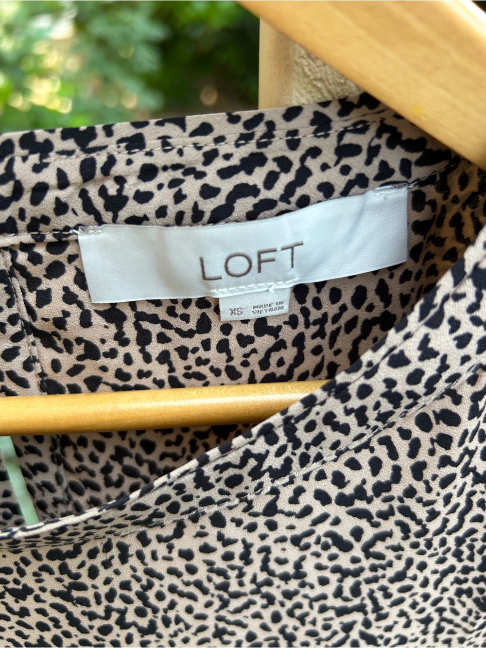 Women’s Leopard Print Long Sleeve Top - Picture 3 of 3